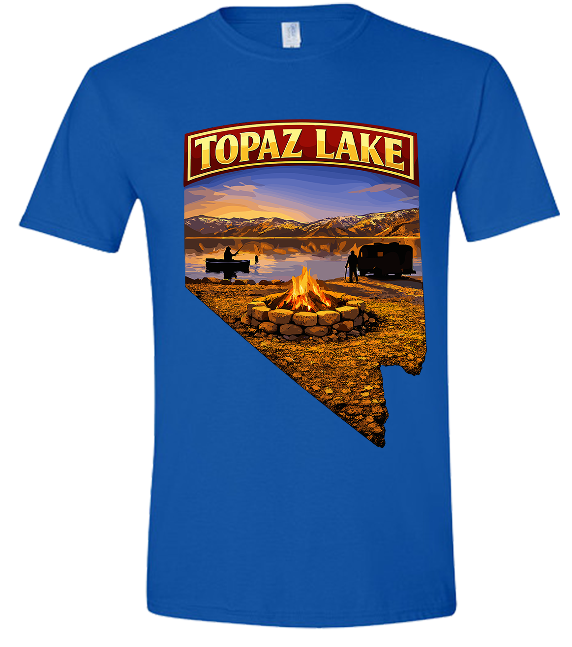 Nevada True Topaz Lake T-shirt