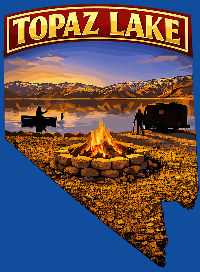 Nevada True Topaz Lake T-shirt