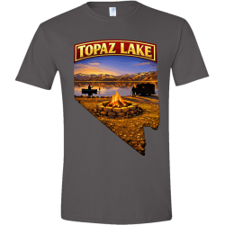 Nevada True Topaz Lake Charcoal T-shirt