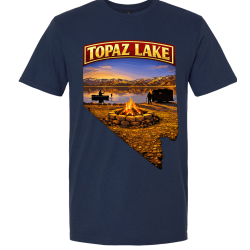 Nevada True Topaz Lake Navy Blue T-shirt